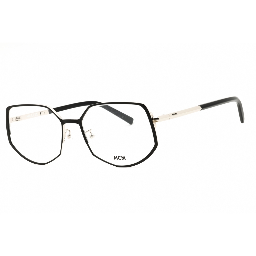 NWT MCM MW5015-H Matte Black Oval 54mm Eyeglasses